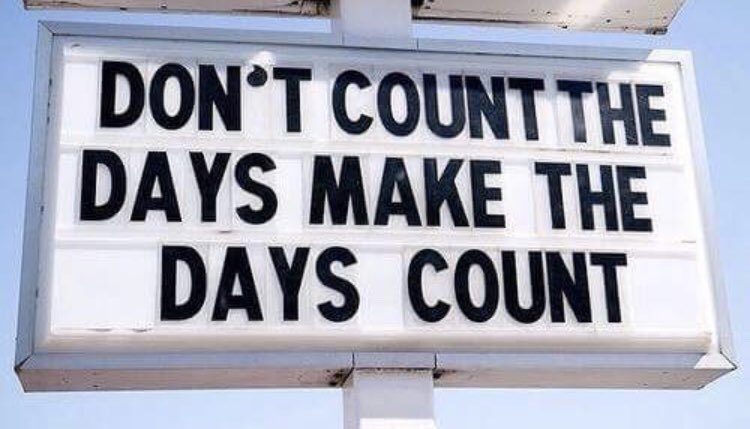 SpringtonLakeMS's tweet photo. It’s about that time of the year when this becomes my mantra for our school. #nocountdowns https://t.co/ZPBVYAJLAI