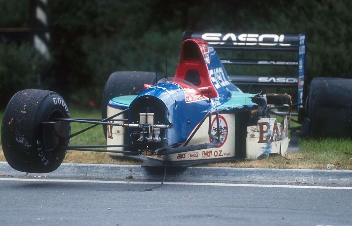 Adelaide GP on Twitter "The remains of Mauricio Gugelmin's Jordan