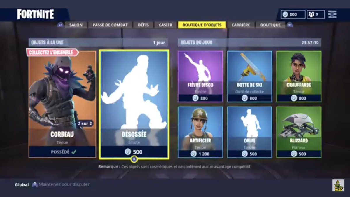 Boutique D Objets Fortnite Boutik Fortnite Twitter