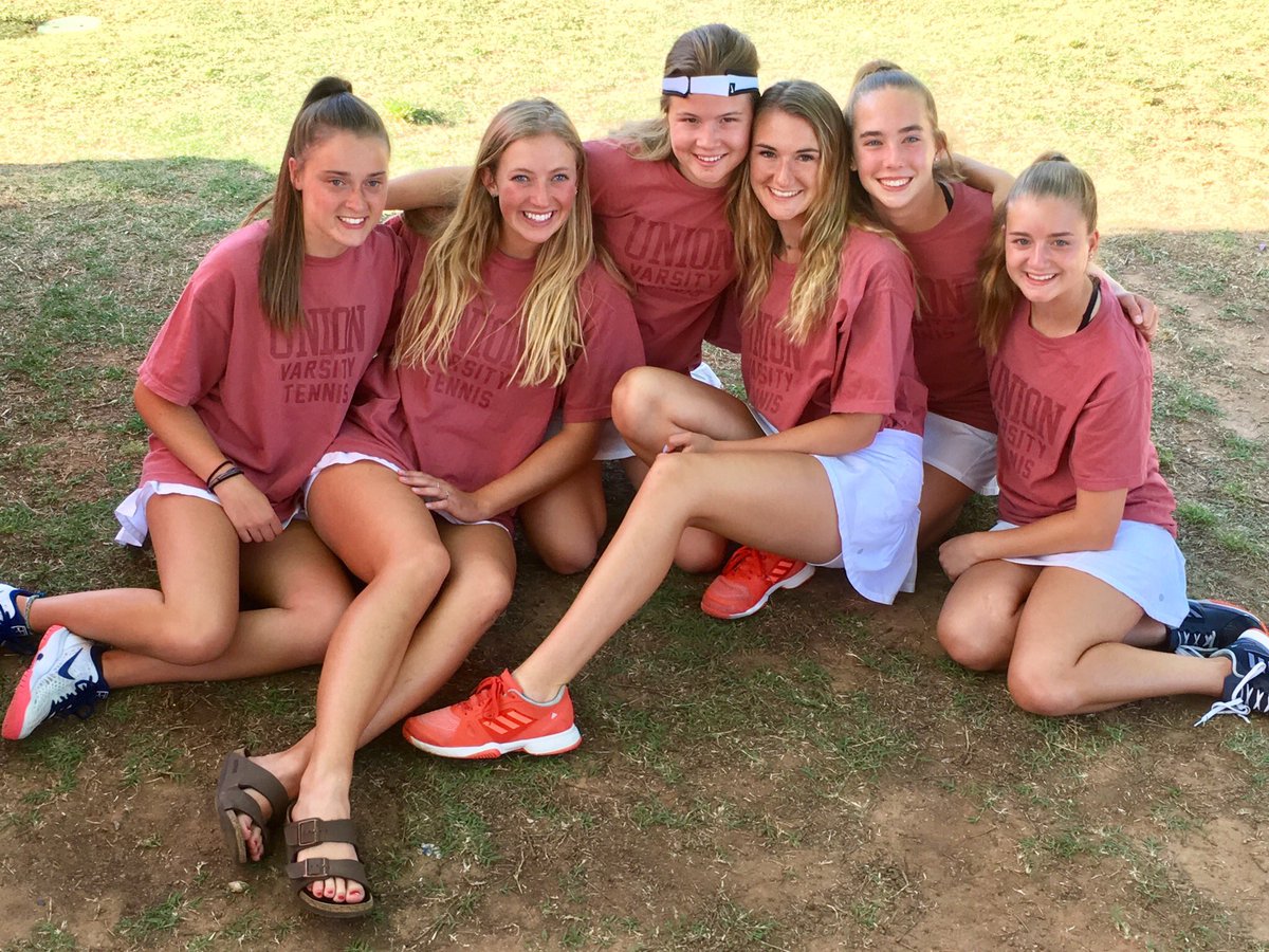 UnionTennisOK's tweet photo. The Union Lady Redskins finish in 5th place as a team! This is the third straight year the girls have finished as a team in the top 5 at the State tournament! Another school record accomplished by these ladies! We couldn’t be more proud of them! 🙌🏼🎾🎉 https://t.co/j5Nz93Vphy