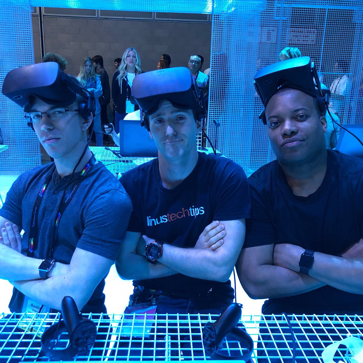 LinusTech's tweet photo. They told us we wouldn’t look cool in VR headsets. They were... (fill in the blank)
@markwatson @austinnotduncan @intel #sponsored #LAVR check out https://t.co/ZtPFYywwaS to learn more! https://t.co/8HNiOXspEP