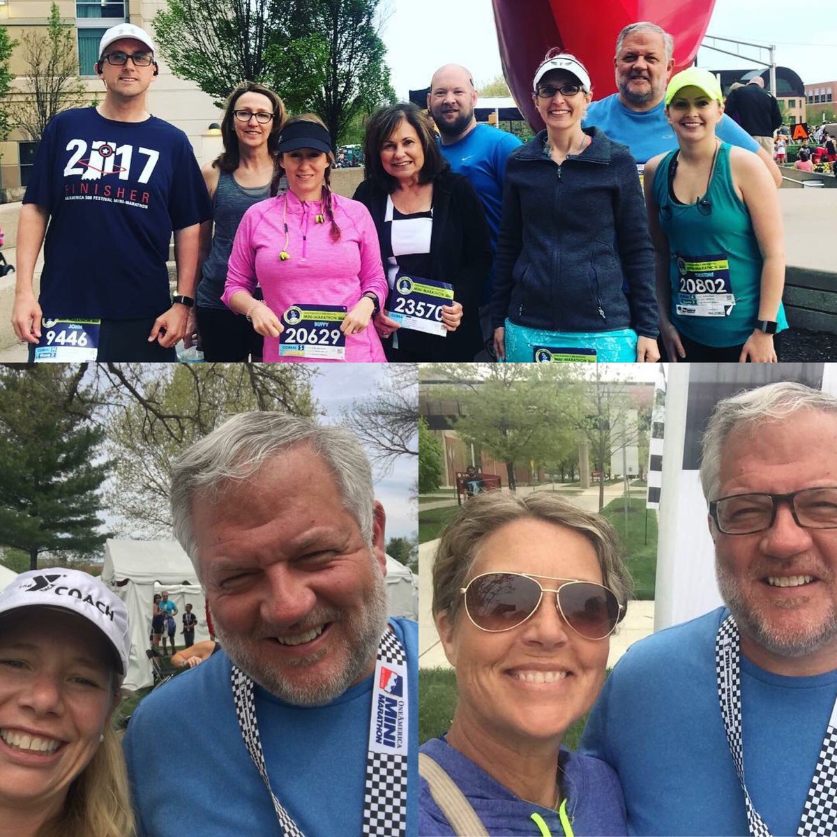 JohnPDeLucia's tweet image. Great day for the @500festival #IndyMini ! Thank you to the Fishers @ymcaindy training group for being awesome. Thank you to the coaches in particular. Most of all, thanks to @Amydeloosh for being with me every step of the way!! #RelentlessForwardProgress