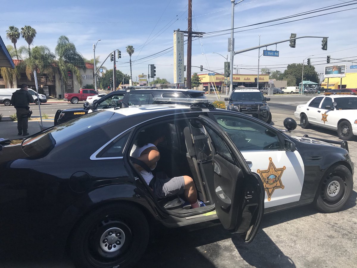 OCSDNorthPatrol's tweet photo. This morning @OCSDStanton deputies took a report of a stolen grey Acura.  A few hours later an @OCSDK9unit driving through west Anaheim received a LoJack signal and was able to locate the stolen vehicle. Read more at https://t.co/y2xLj1xyU2

#OCSDK9 #OCSDPatrol #LoJack #Pursuit https://t.co/H2GZ6sEJ7X