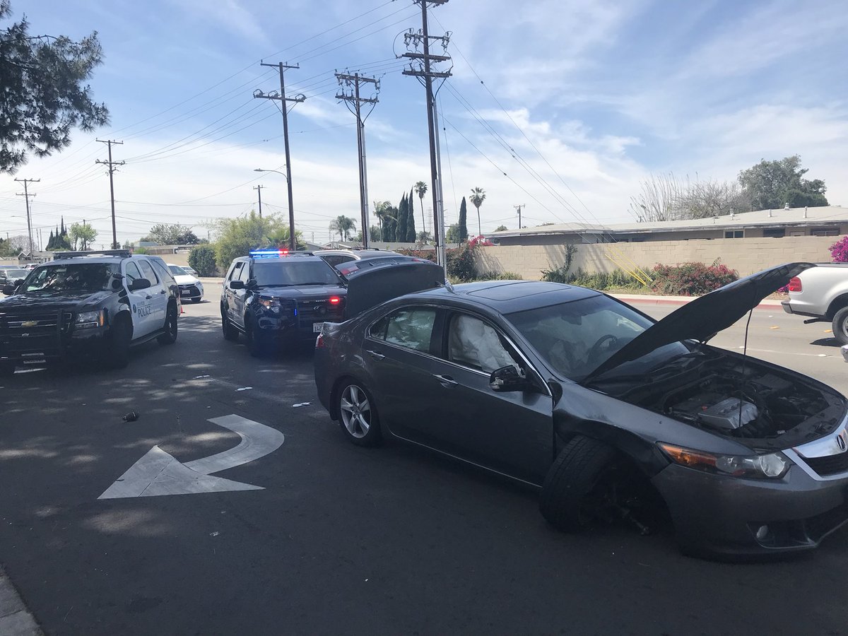 OCSDNorthPatrol's tweet photo. This morning @OCSDStanton deputies took a report of a stolen grey Acura.  A few hours later an @OCSDK9unit driving through west Anaheim received a LoJack signal and was able to locate the stolen vehicle. Read more at https://t.co/y2xLj1xyU2

#OCSDK9 #OCSDPatrol #LoJack #Pursuit https://t.co/H2GZ6sEJ7X
