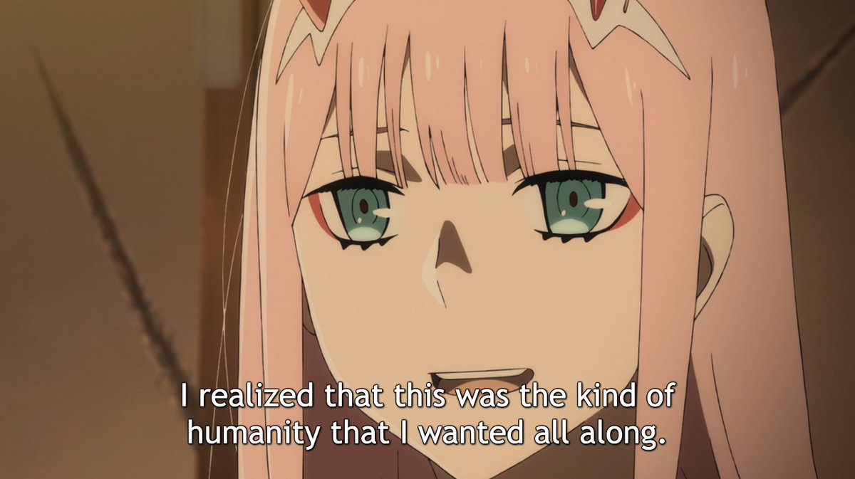 Crunchyroll's tweet photo. Let 002 be happy...PLEASE. https://t.co/JvItiZhTxj