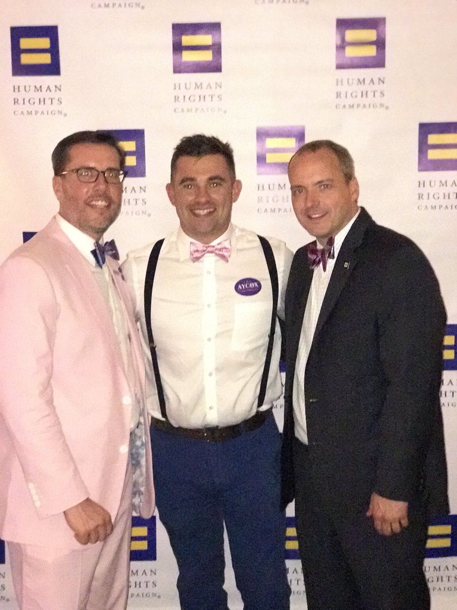 michaelaycox's tweet photo. Incredible night at the HRC Derby #racingforequality #lovenothate #bringingthefight #BlueWaveProject  @HRC @HRCMississippi https://t.co/DpZcGnThx9