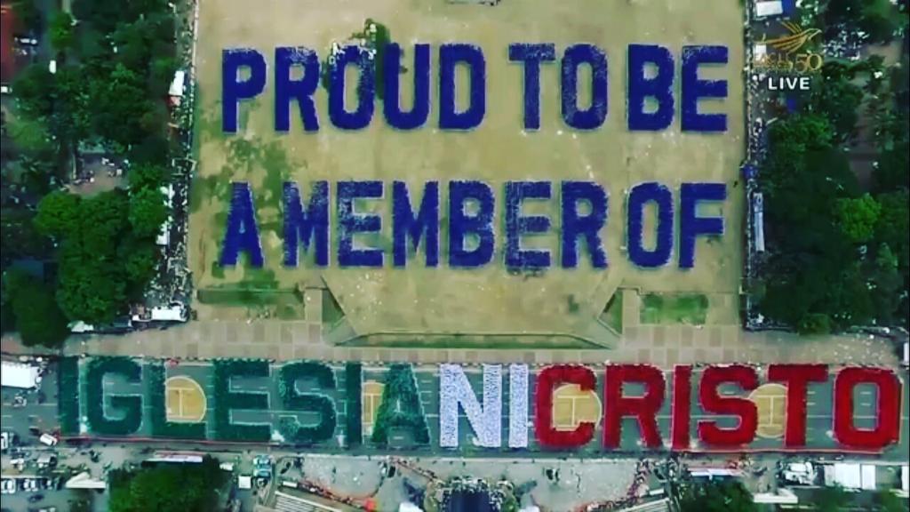 agila_kian's tweet photo. GUINNESS WORLD RECORD ATTEMPT FOR LARGEST HUMAN SENTENCE 
#INCwalktofightpoverty 
#EagleNewsLive https://t.co/W9JyJAGGrh