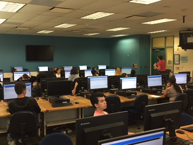 These #vvhs eagles woke up early on a Saturday to take assessments in preparation for #dualenrollmentcourses for the 18-19 school year <a href="/mvcollege/">Moreno Valley College</a>