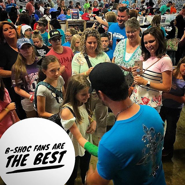 bshoc's tweet photo. B-SHOC fans are the best! #bshoc #kidfest2018 https://t.co/gl3PbDTYDg