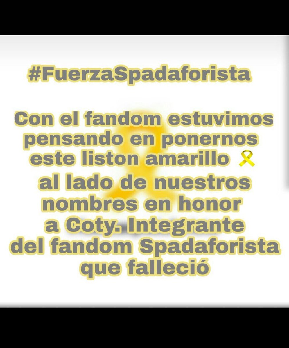 SpadaforraC's tweet image. #Fuerzaspadaforista 🎗 @LucasSpadafora