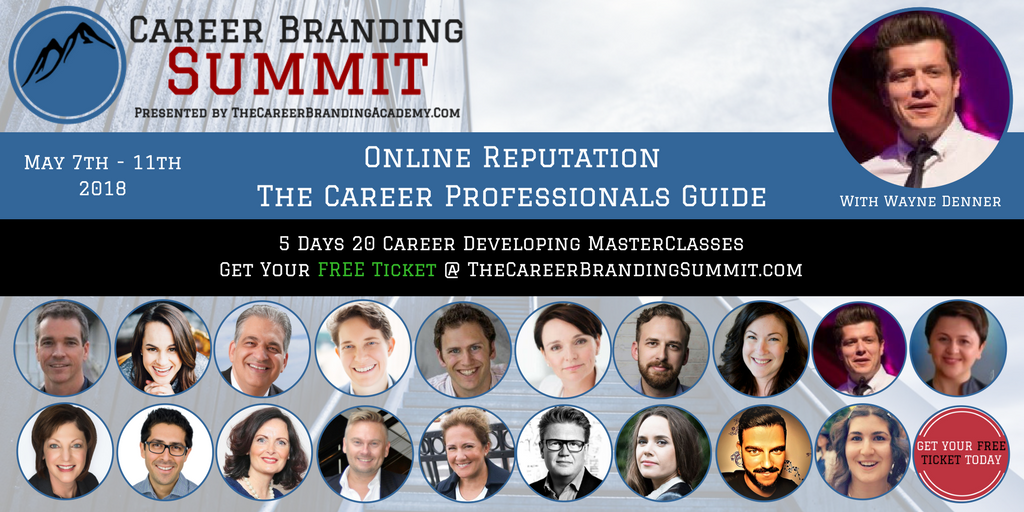 NielsReib's tweet photo. INTRODUCING: #onlinerep Expert @waynedenner Wayne will be delivering the Masterclass the #career #professionals guide to #onlinereputation. Get your FREE ticket @ https://t.co/M2xppwuZdd & 20 FREE Masterclasses #careersummit2018 #Careers #careeradvice #branding #careerbranding https://t.co/TGlCKBrGeW