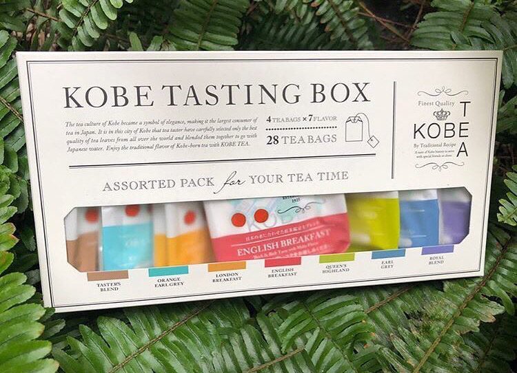 Enjoy this Kobe Tea Tasting Box Set which is available for sale exclusively at our restaurant.
