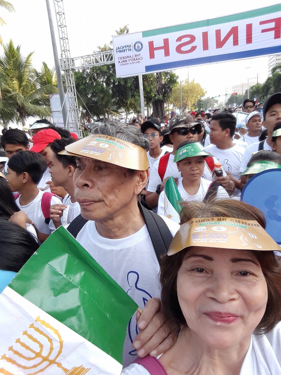HeidiHvmismanos's tweet photo. finish line na sina nanay &amp; tatay yey! #INCwalktofightpoverty https://t.co/sYeLvX4Eop