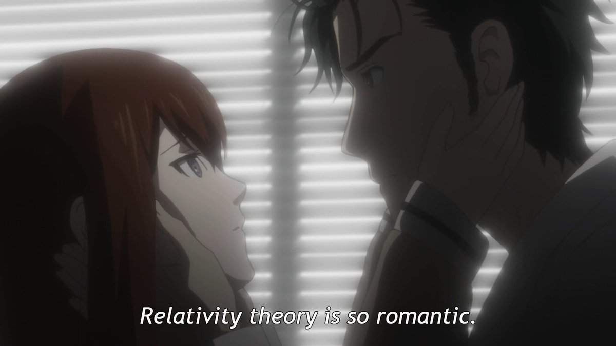Steins; Gate - greatest romance story ever told.