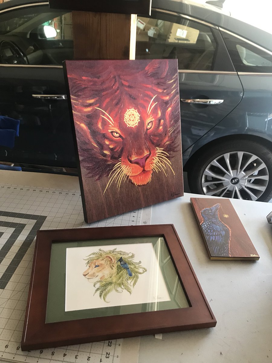 KLeCrone's tweet photo. I can’t be there in person tonight (because of my injury), but if you’re near Santa Ana, CA, please check out the opening of the @photonicplaygrn Women of Art show opening tonight from 7-10pm! I will have three pieces for sale as well as two numbered, show exclusive prints! <3 https://t.co/oC1rSBzJSW