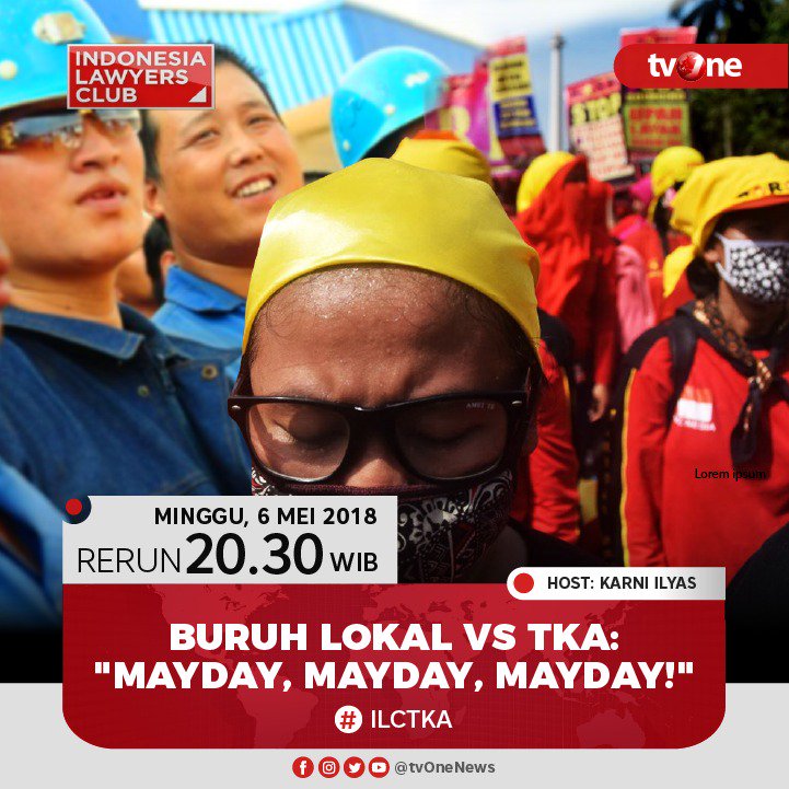 ILCTalkshow's tweet photo. JANGAN LUPA SAKSIKAN ILC MALAM INI!
Pkl 19.30 WIB #ILCdiMataPublik_Solo
Pkl 20.30 WIB #ILCTKA
#ILCBack2Back @karniilyas https://t.co/CJj5MNc6t3
