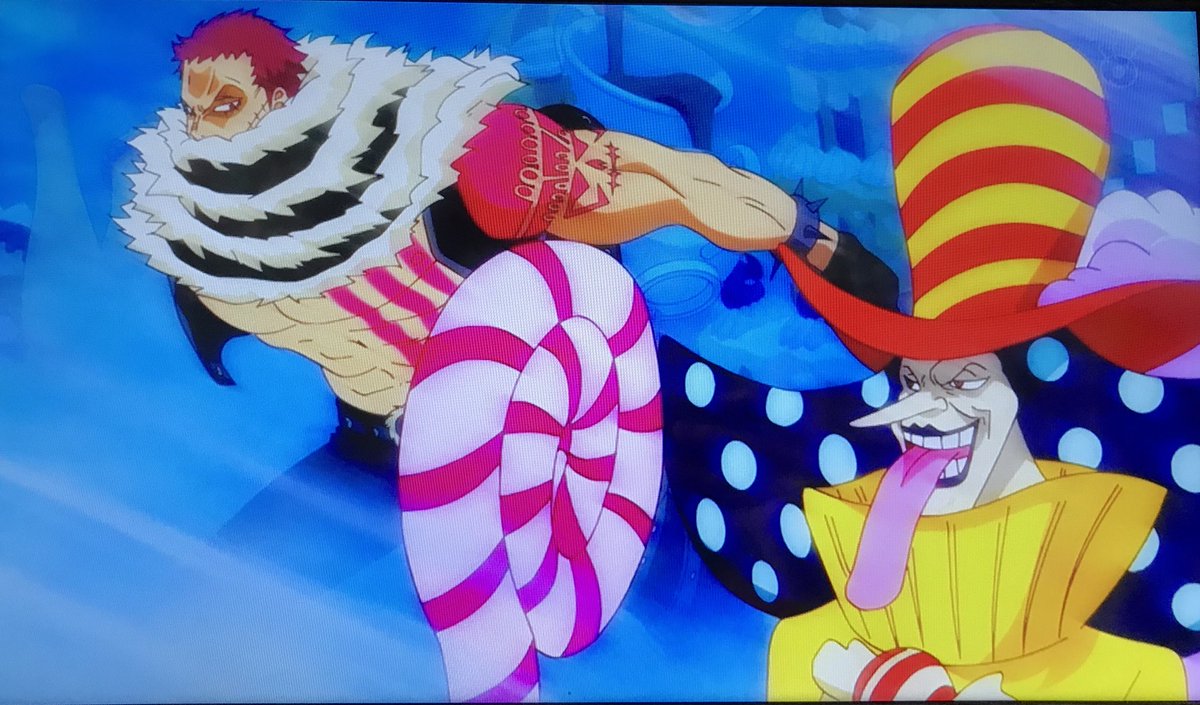 Kei One Piece垢 Twitterissa 今日のアニワンのカタクリだー カタクリ身長高すぎやww 今回は見所たくさんあった