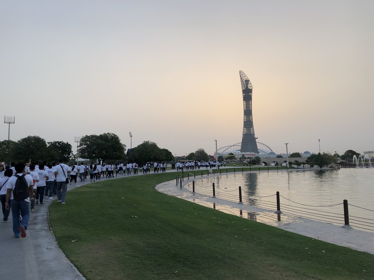 KrisMarvinEm18's tweet photo. We love WWW2018 qatar #INCwalktofightpoverty https://t.co/Rftv2D6wSE