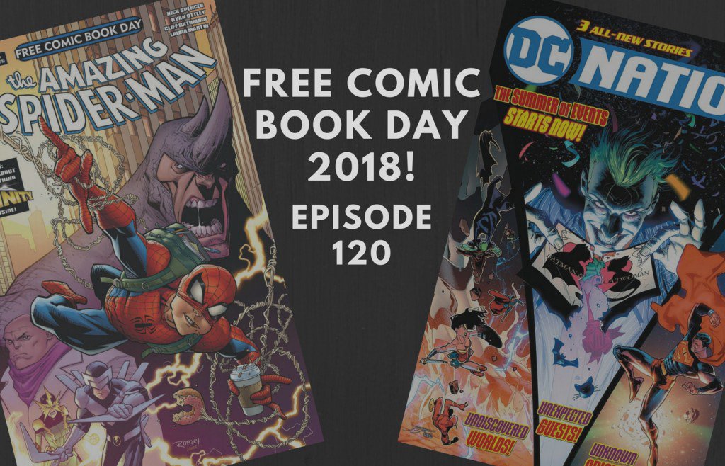 comictime's tweet photo. FREE COMIC BOOK DAY 2018 – CBTM120 (Ben) https://t.co/BPvnJ0anbs https://t.co/b4EPD2wYIQ