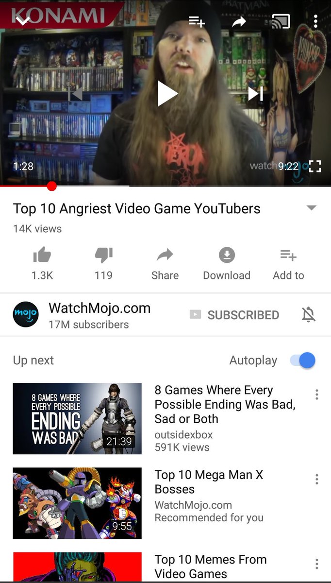 AlphaOmegaSin's tweet photo. Well look at this glorious motherfucker right here who showed up on @WatchMojo https://t.co/K98JWFxryx