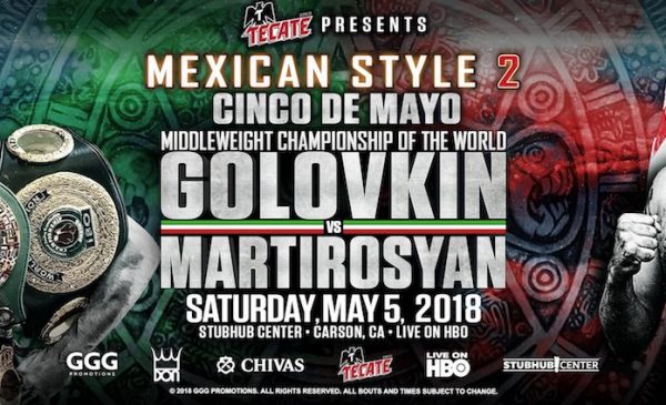 KCA_S2018's tweet photo. Golovkin vs. Martirosyan Live Stream
Cecilia Braekhus vs. Kali Reis
📺 https://t.co/6E5JJcLbrs
⏰11 p.m. ET ,Saturday, May 5
👊 StubHub Center  Carson, CA
#GGGVanes 🥊
#GGGMartirosyan 
#HBOboxing #braekhusreis 
#1stLadyofBoxing
#CincoDeMayo https://t.co/IpTfEpGEow