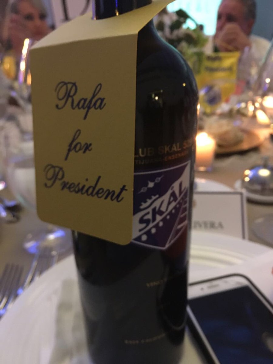 #Skal #SkalMexico #RafaForPresident <a href="/rafamillanperez/">Rafael Millan</a> <a href="/gboliog/">Gustavo Bolio</a> <a href="/ferolivera09/">fernando olivera</a> <a href="/skalcdmx/">Skål International CDMX 067</a> @skal724 <a href="/ecoaventuramex/">Yolanda Ruanova</a> <a href="/HaGuadalupe/">Hacienda Guadalupe</a> <a href="/DISFRUTEMOSv/">DISFRUTEMOS Viajes & Eventos</a> <a href="/RaulChi_/">Raúl Chi</a> <a href="/angie_angon/">Angie Angon</a> <a href="/Cris_LeyvaA/">Cristina</a> <a href="/edelmiragomez/">EDELMIRA GOMEZ LOPEZ</a> <a href="/AstridLosCabos/">Astrid Castañeda R.</a> #TodosConRafa