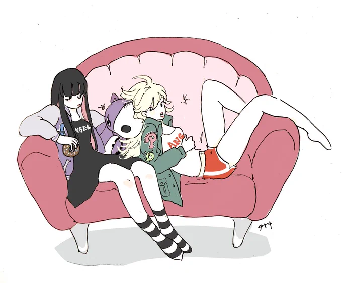チヤキ、パンティ&amp;ストッキング描きすぎちゃう 