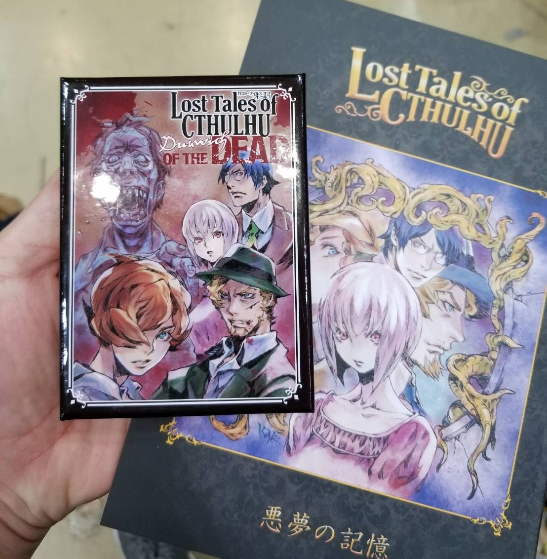 kula0306's tweet photo. ゲムマ戦利品です。これから遊ぶのが楽しみ！
・ふたりのひみつ
・まじかる☆ベーカリー
・たった今考えたプロポーズの言葉を君に捧ぐよ
・ここから囲碁するアートブック
・BladeRondo&amp;各種スリーブ
・月夜の人狼
・カタ仮名-決戦の章-
・校正ガール
・GODGAME&amp;2WAYREVERSI
・Lost Tales of CTHULHU https://t.co/wOb92qSqGQ