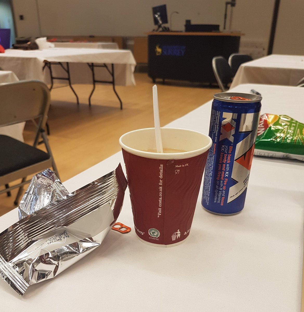 ForensicDev's tweet photo. @hacksurrey provided nerd fuel... #HackSurreyBeta #Day2 https://t.co/HX3DzQoHGQ