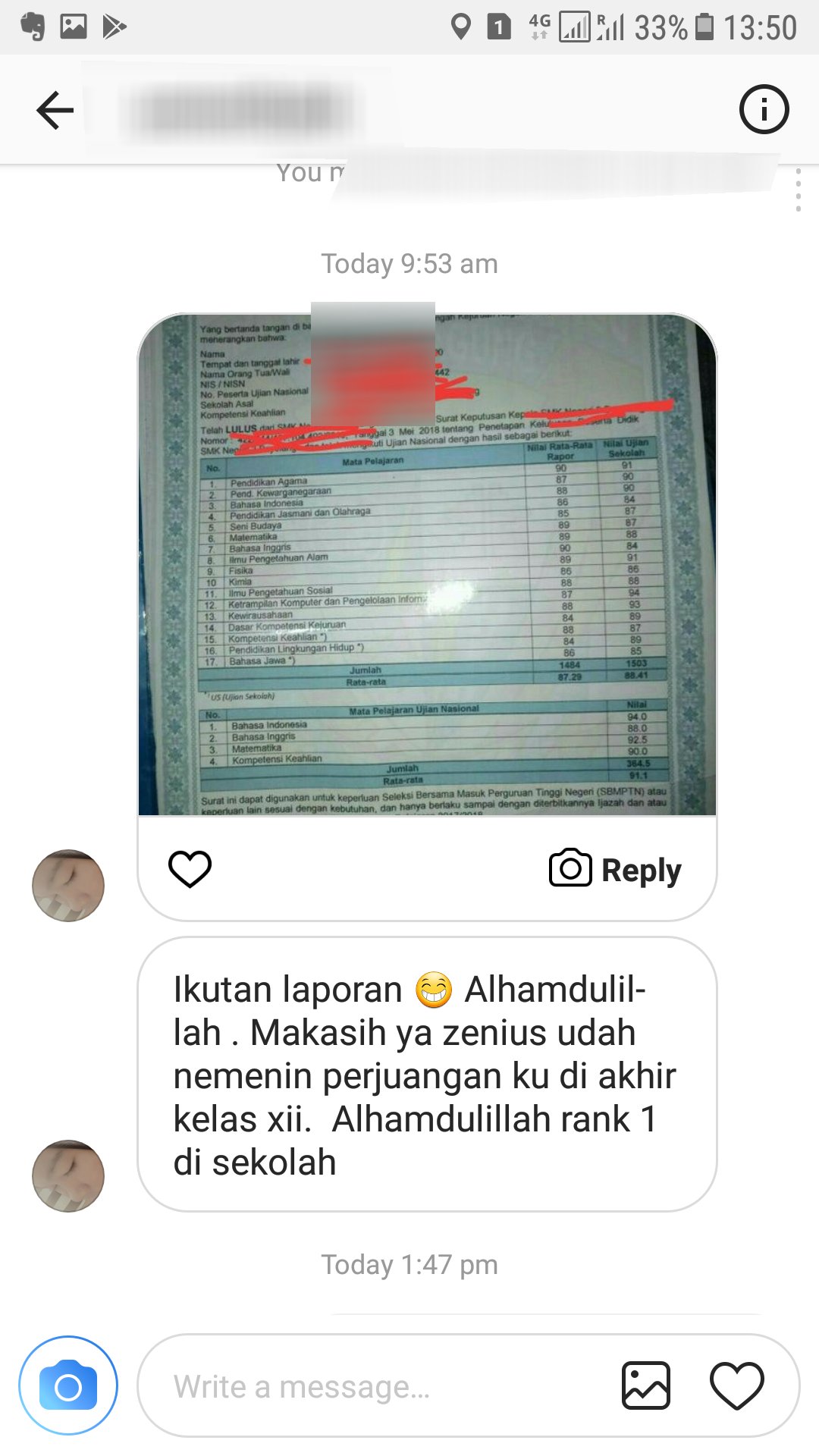 Zenius Education on Twitter "Beberapa testimoni pengguna zenius di instagram ttg nilai UNBK mereka Zen ucapkan selamat ya ðŸŽ‰ðŸŽ‰ðŸŽ‰ Meski pake soal HOTS