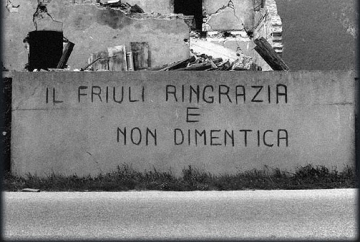 #6maggio1976 #grazie #uniud