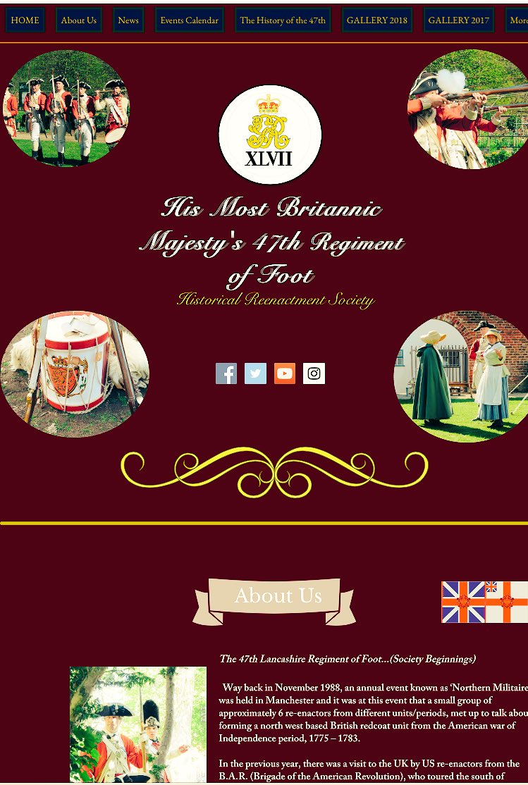 47thFootRedcoat's tweet photo. We have updated our website, please have a look and tell us what you think https://t.co/GeMWXlrj8c #redcoats #campfollowers #events #photographs #blog #shinynewbuttons #websitecreativity #newrecruits https://t.co/5g5pXpa5NV
