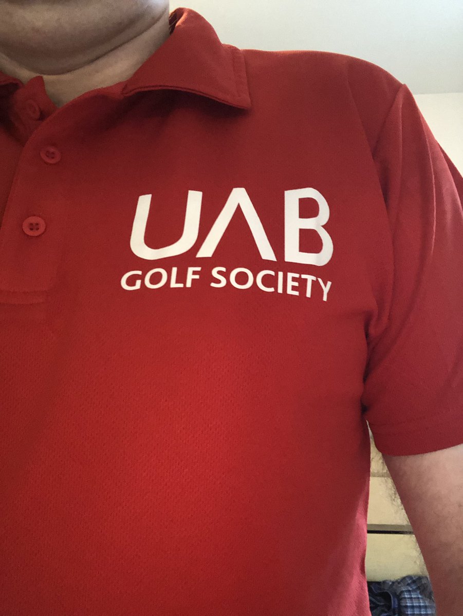 Note to self; from now on, buy society shirts that magically expand during the off season... preferably in line with my belly!  

Season starts today!

#golf #societygolf #letsdothis 

⛳️🏌️‍♂️☀️