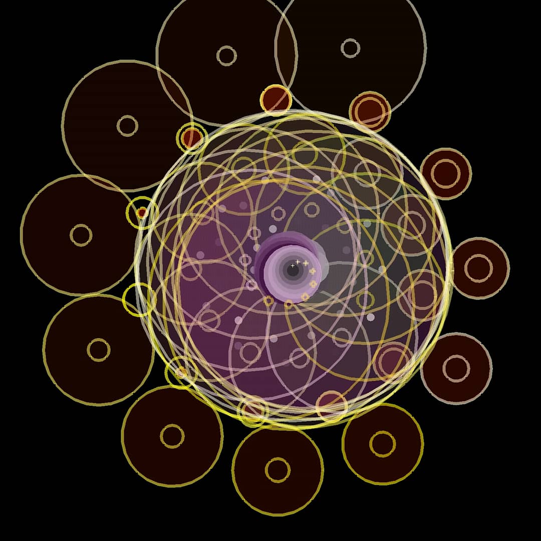 akunull's tweet photo. #procedural #generativeart #interactiveart #Tucson #libgdx #generativeart #interactiveart #Fibonacci #phylotaxis #algorithm #algorithmicart https://t.co/Vd7GTu5M1S