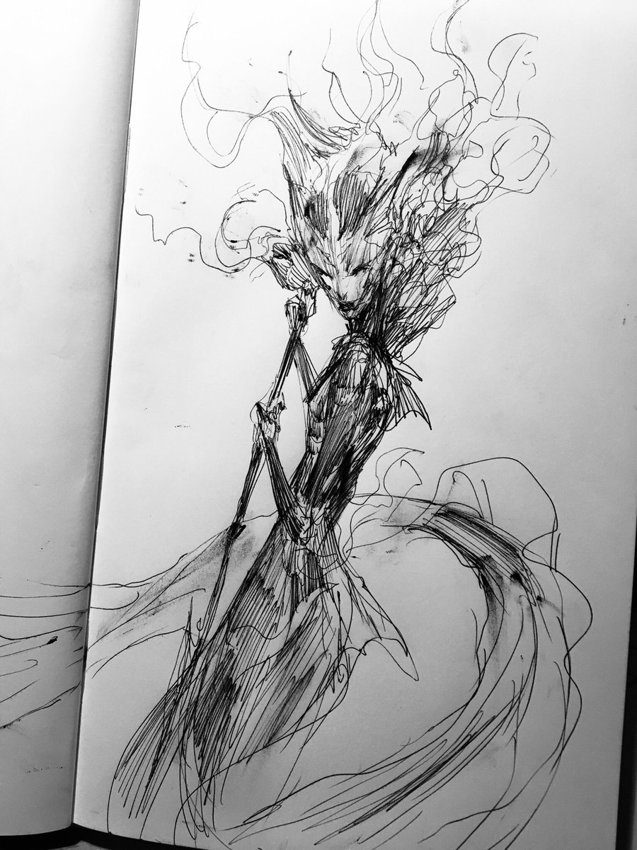 Quick #mermay 5 and some sketching today #art #sketch 