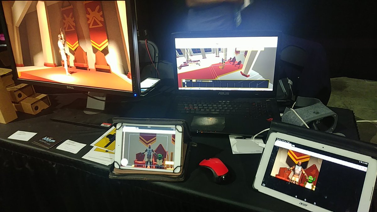 axumgraphics's tweet photo. Thanks to everyone who came by our booth.  We had a really great @vrlosangeles! Stay tuned for more updates on #Auteurist. https://t.co/ASlc39r6ME