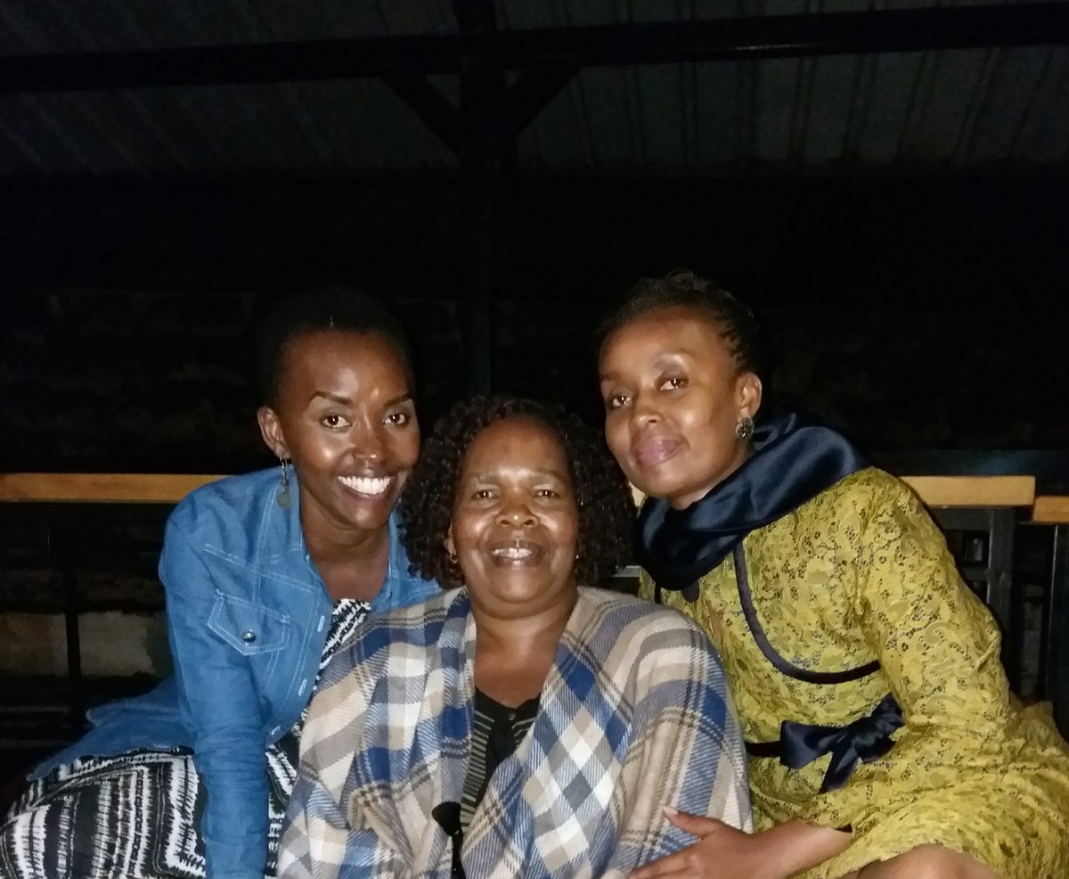 DMakenaKE's tweet photo. Only a powerful story like #MyNameIsLife254 by @KarenBugingo can light up @DoreenKarau, my mom and @abijah_keru like this 😊 https://t.co/Jax4Zk5Ri8