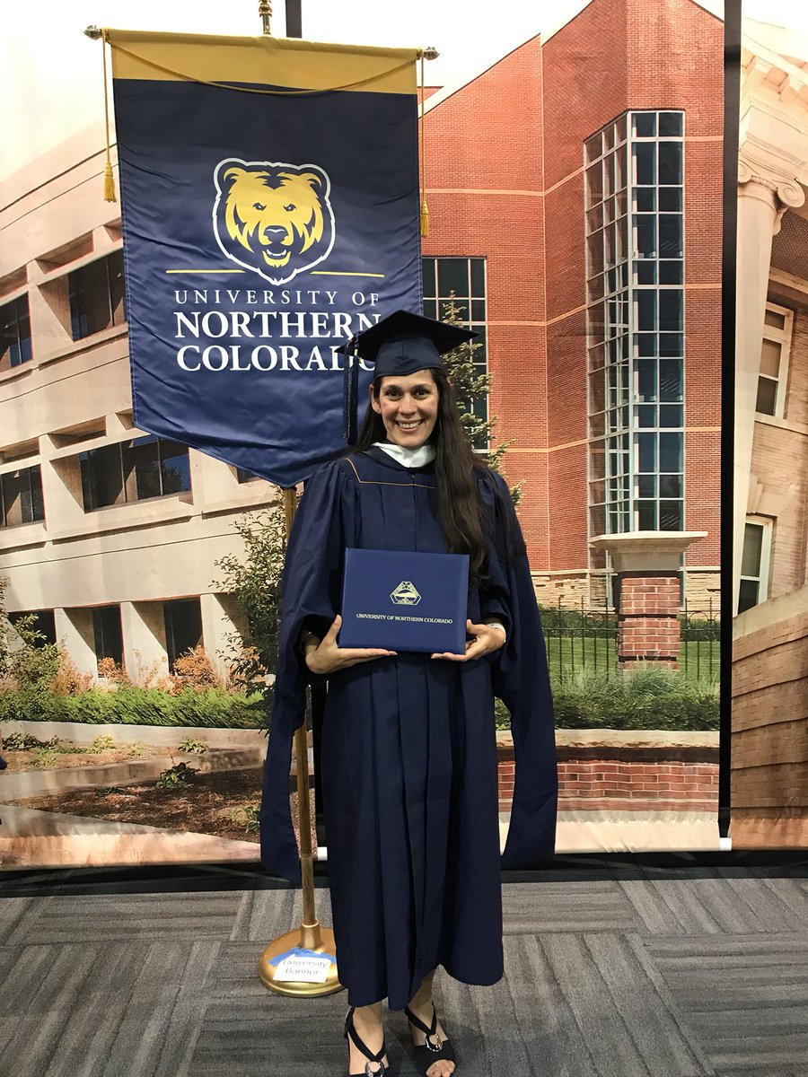veropeteacher's tweet photo. Two years of hard work, filled with great memories and amazing people. What an honor and blessing to have these people in my life ππ #UNCBearGrad #UNCOBears #Graduate πͺ #PhysEdTeacher https://t.co/7AexlM0NUB