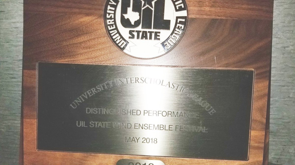 porterhsband's tweet photo. I'm pleased to announce that our UIL State trip was a major success. We stopped at not one but TWO Buc-ee's on the way there and back. We are so thankful for everyone who made this dream a reality!

...ohh, and the wind symphony earned Distinguished Ensemble. #buceesmindseet https://t.co/hmqHnUlBRv
