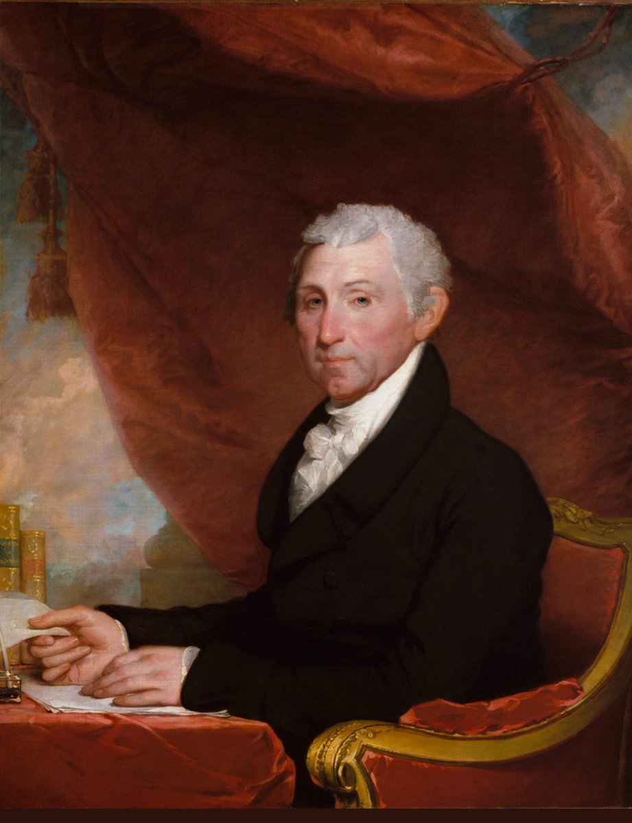 ChaseCatoRVHS's tweet photo. 5 days from the APUSH exam, #APUSHPresidentialCountdown President Monroe. #POTUSProfiles #APUSH5 https://t.co/VQVbLuZaLM