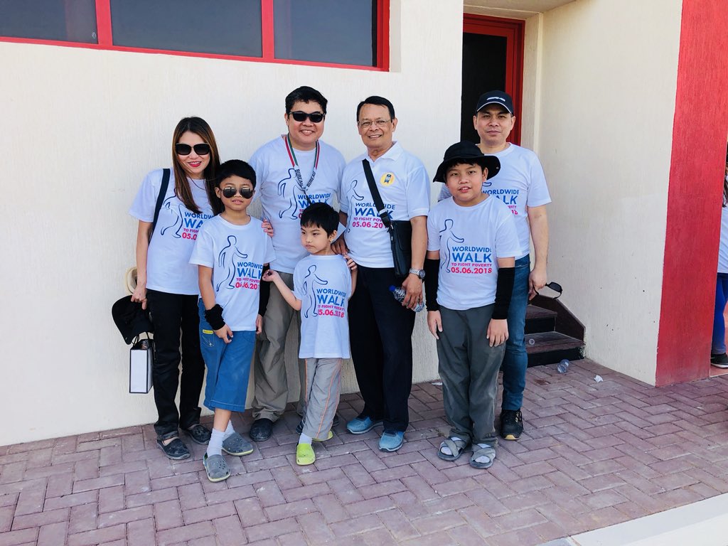 RomulospEce's tweet photo. WorldWide Walk 2018 UAE North!!! #INCwalktofightpoverty https://t.co/6pkfmm6LeT
