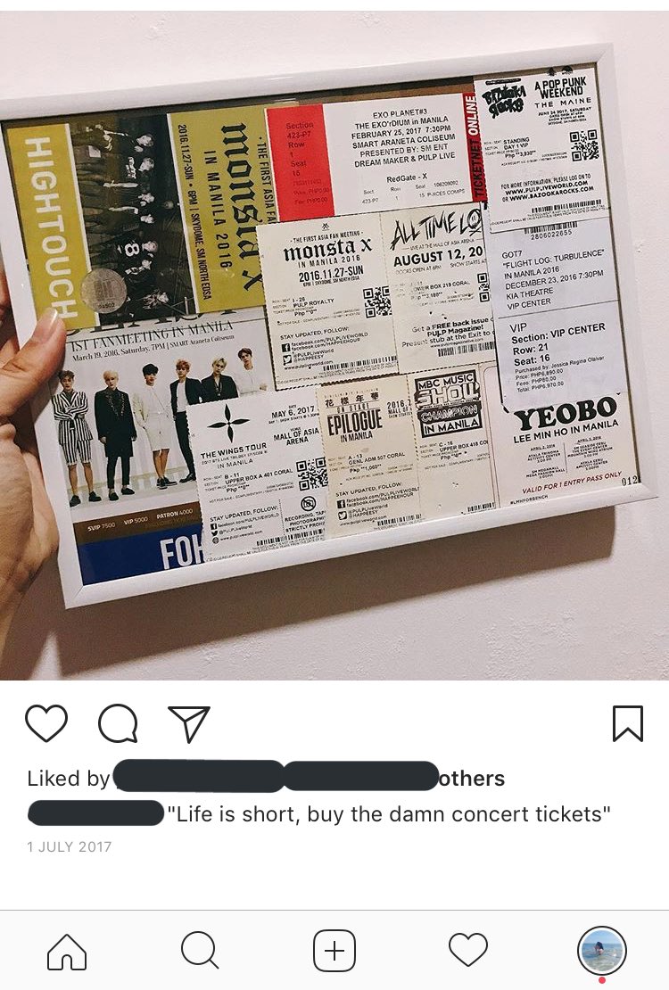 jonginified's tweet photo. I think i need a larger frame to fit all of these 😅 the number grew since july 2017 lol #manilaconcertscene https://t.co/bivAha9eLz