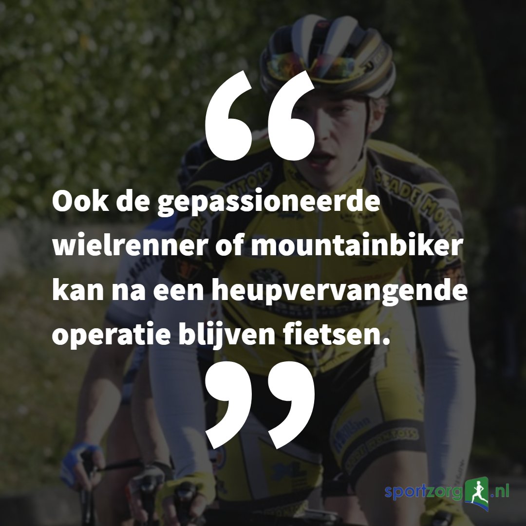 Na een totale heupoperatie is fietsen een goede manier om het herstel te bevorderen. Sportarts Tessa Backhuijs stelde Do’s and don’ts op voor fietsers na een totale heupprothese. Lees het artikel op cyclosportive.nl/fietsennatotal…
