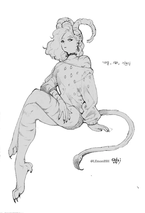 오늘자 드로잉 ^///^?? 