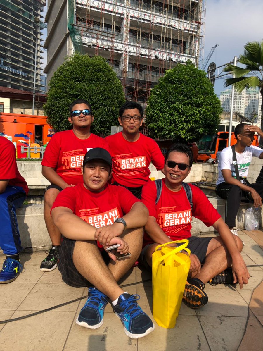 hadiprayitno82's tweet photo. Anti Corruption Fun Run #BeraniGerakUntukPerubahan #6May2018 #Jakarta https://t.co/9aWUBbBK0D