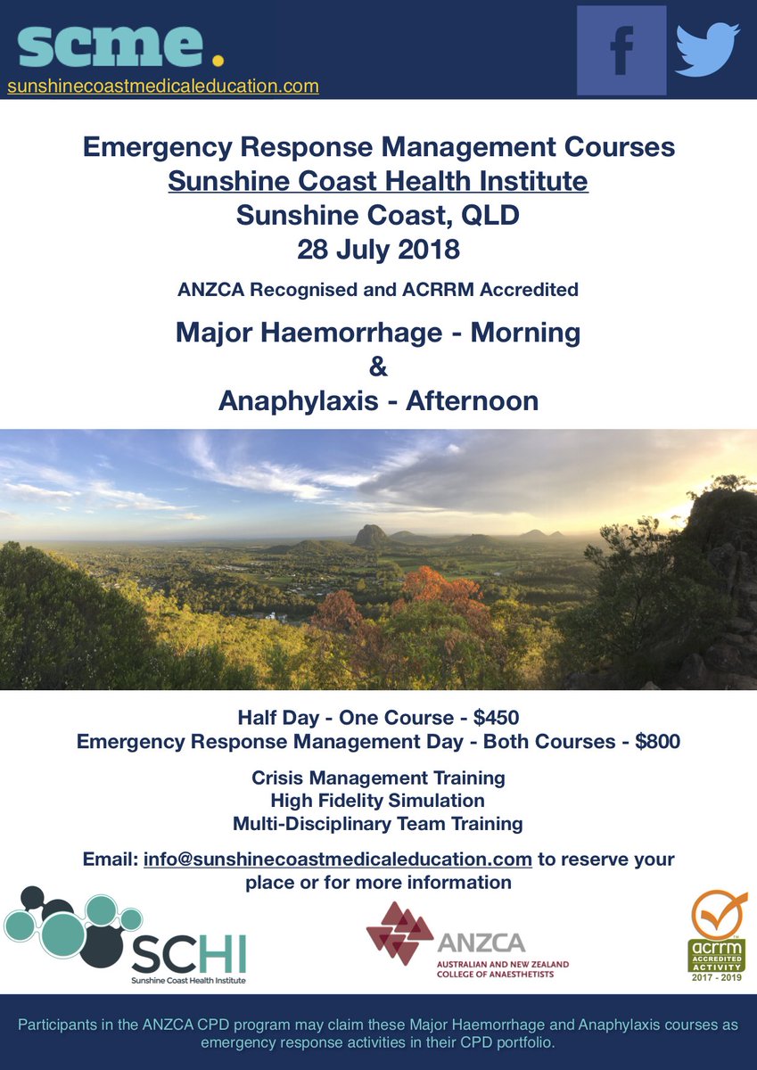 SunnyCoastMedEd's tweet photo. We have two days of courses in the rest of 2018-July 28th &amp; Nov 17th. Saying that courses is not all we do. Email us if you'd like more info #simulation #systemstesting #insitutraining #learningneedsanalysis #simforsafety #patientsafety https://t.co/qlKOVLali4