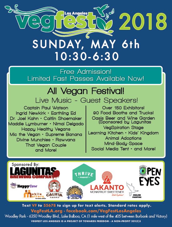 LeafCuisine's tweet photo. See you all at @VegFestLA!!! 💚 #VegFest #VegFestLA #Vegan #LAvegans https://t.co/zylavK9ddQ
