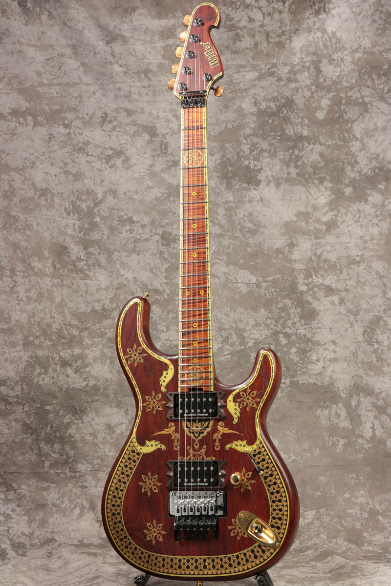 シタール 美品 木製シタール 7弦 ケース付き ジャンク品 三木楽器