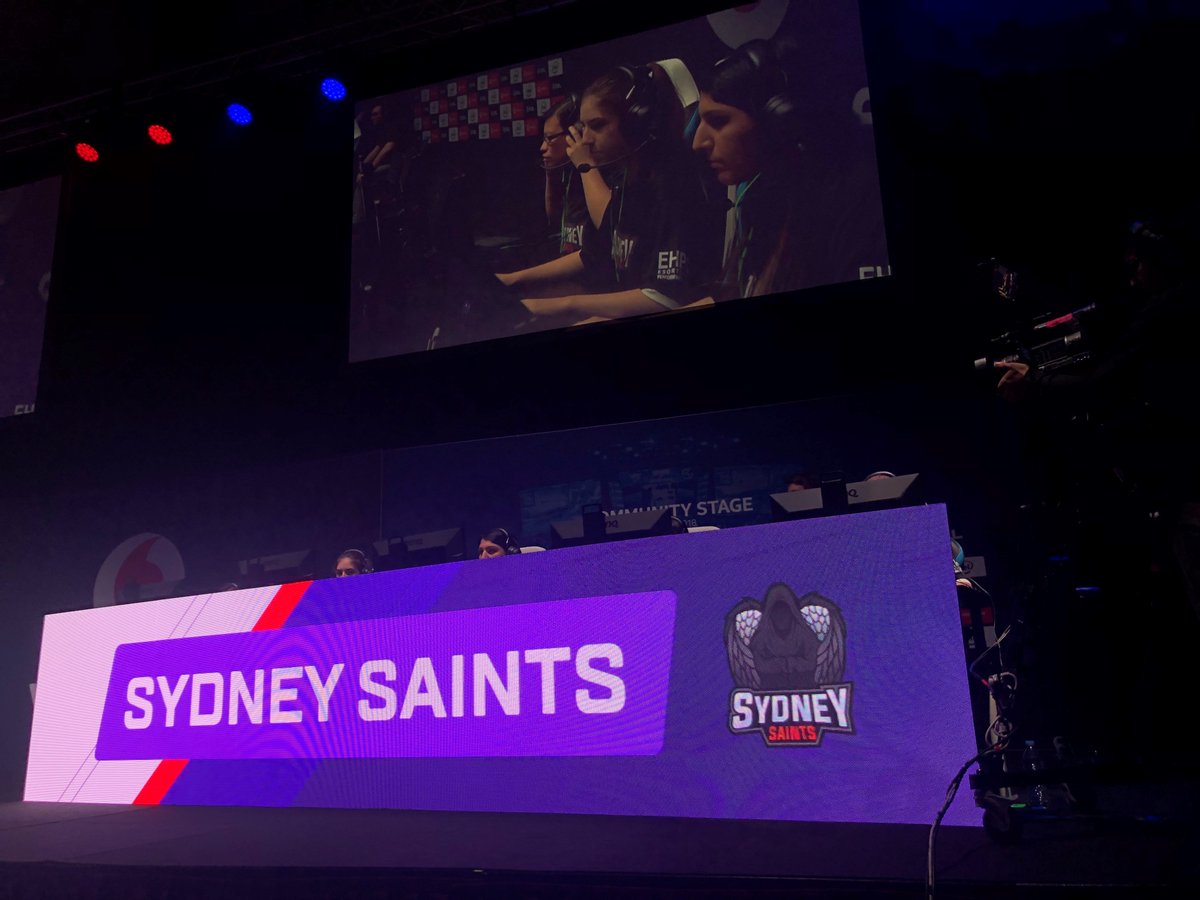 SydneySaints's tweet photo. The Grand Final has started! Sydney Saints taking on Control with the first map being mirage.

 Thanks for the support @boostmobile @eslgaming @mwaveau @hyperx @twitch @ARTeMis_CSGO @konii91 @peachyCS @RaizySC2 @riv_csgo #iemsydney #iem #femalecs #femalecsgo #csgo #counterstrike https://t.co/gBYhELAfvd