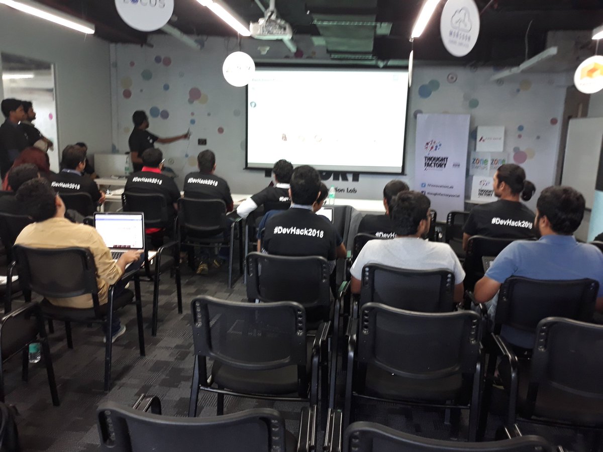 TFInnovationLab's tweet image. Our first voice authentication solution for the day, concepts.ai explains how they do live voice authentication and match it with voice samples from the existing user base. #DevHack2018